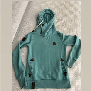 Sea Foam / Light Blue Naketano Hoodie